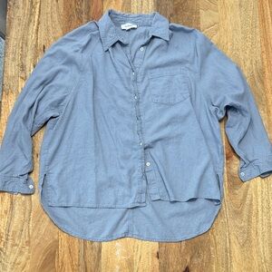 CAbi Light Blue Blouse